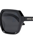 DiorMidnight S2F Black Geometric Sunglasses