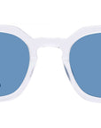 Tucker Transparent Geometric Sunglasses