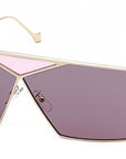 Puzzle Gold Geometric Sunglasses