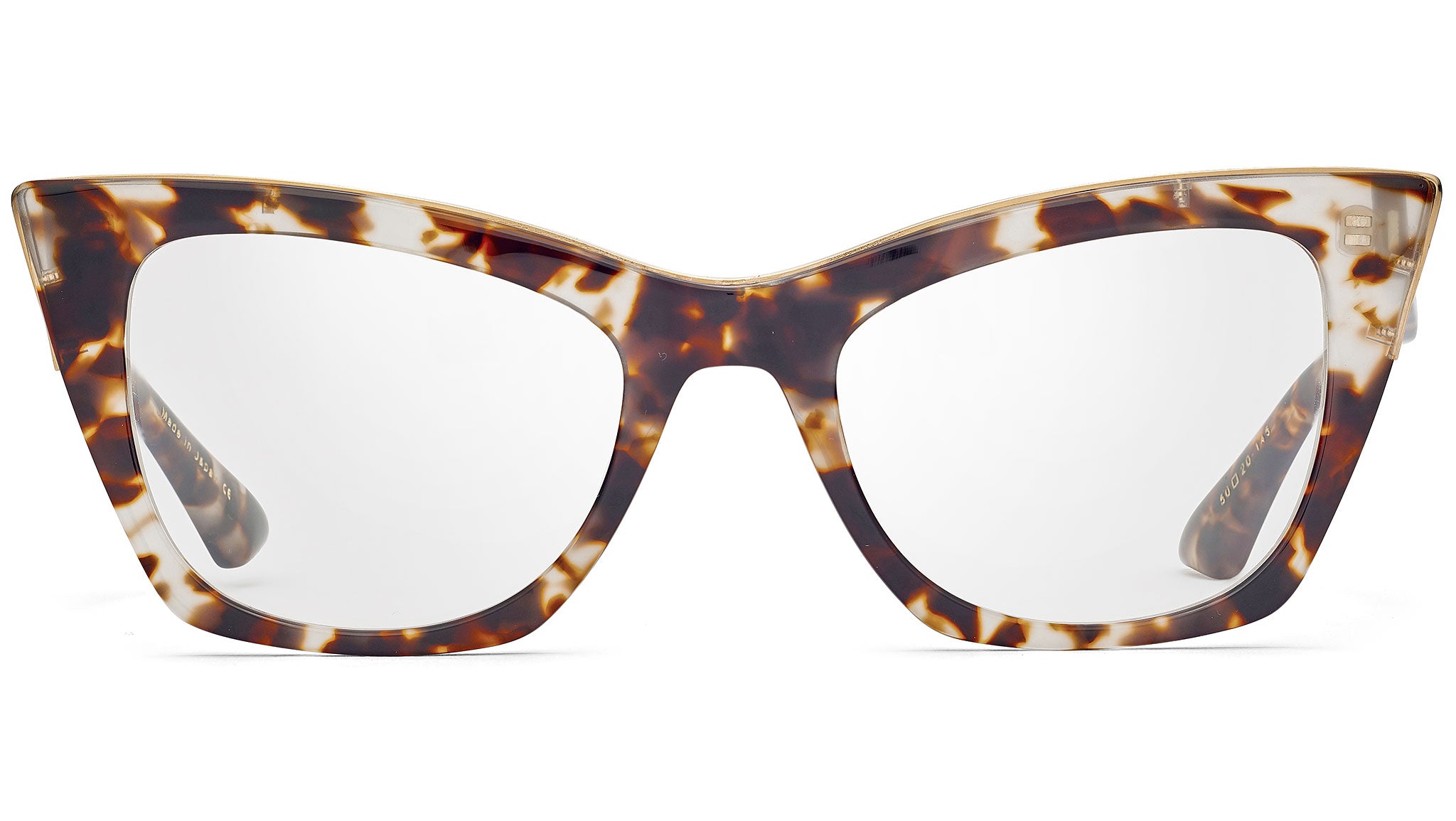 Showgoer DTX 513 03 cream tortoise and gold