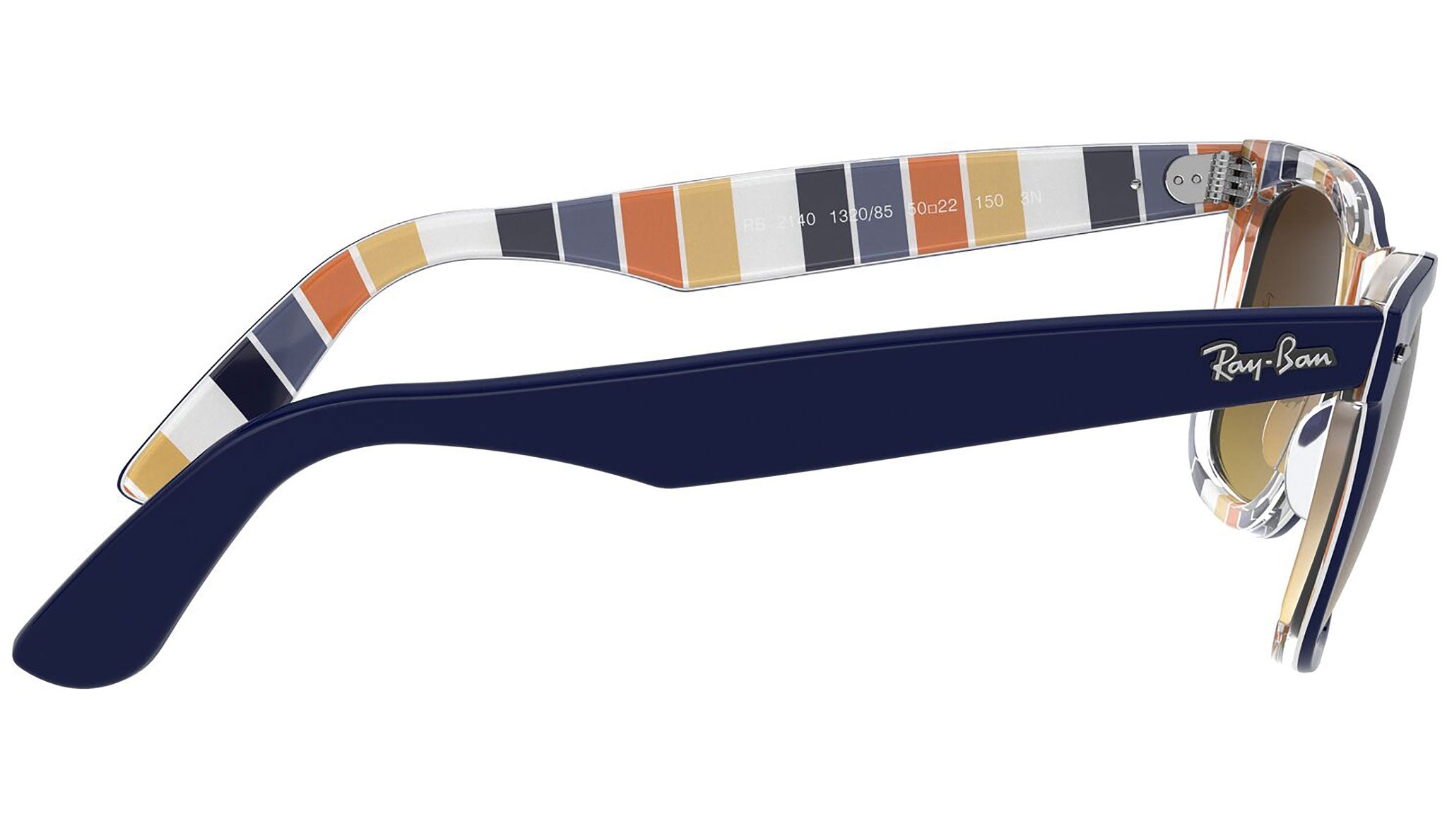 Original Wayfarer Color Mix RB2140 blue on stripes